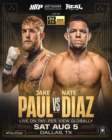 Paul vs Diaz (5. Aug 2023): Live